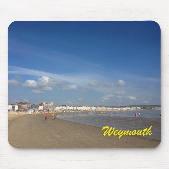 Weymouth Beach Mouse Mat (Front)