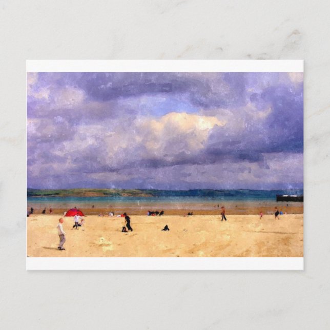 Weymouth Beach Postcard (Front)