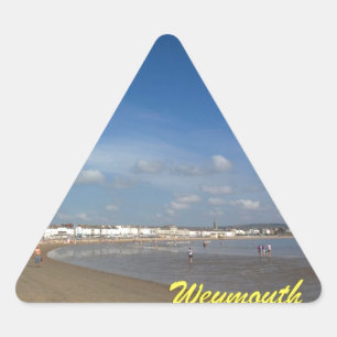 Weymouth Beach Triangle Sticker