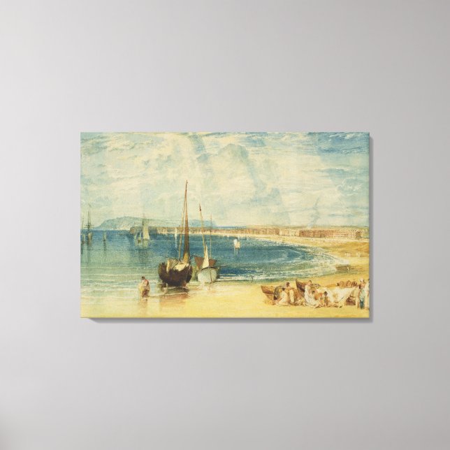 Weymouth, c.1811 (w/c on paper) canvas print (Front)