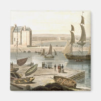 Weymouth Harbour, from 'A Voyage Around Great Brit