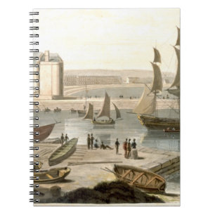 Weymouth Harbour, from 'A Voyage Around Great Brit Notebook