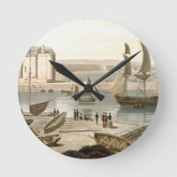 Weymouth Harbour, from 'A Voyage Around Great Brit