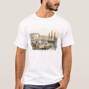 Weymouth Harbour, from 'A Voyage Around Great Brit T-Shirt