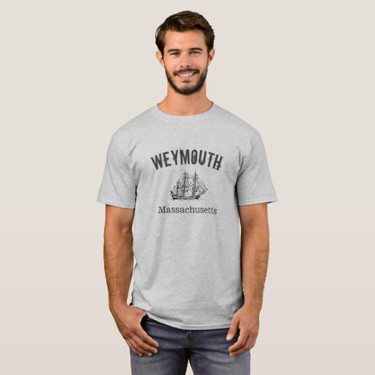 Weymouth Massachusetts Tall Ship T-Shirt