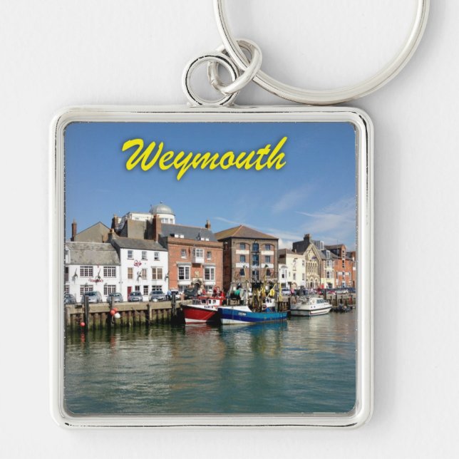 Weymouth - Professional photo. Key Ring (Front)