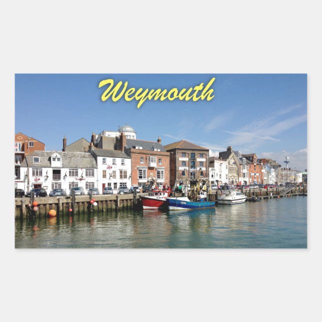 Weymouth - Professional photo. Rectangular Sticker (Front)