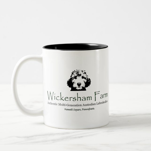 WF Branded Products Two-Tone Coffee Mug (Left)
