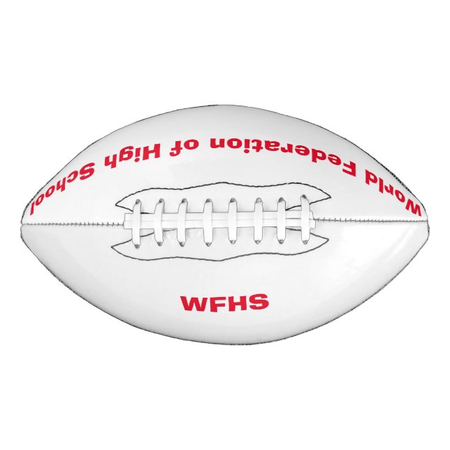 WFHS Football American Football (Front)