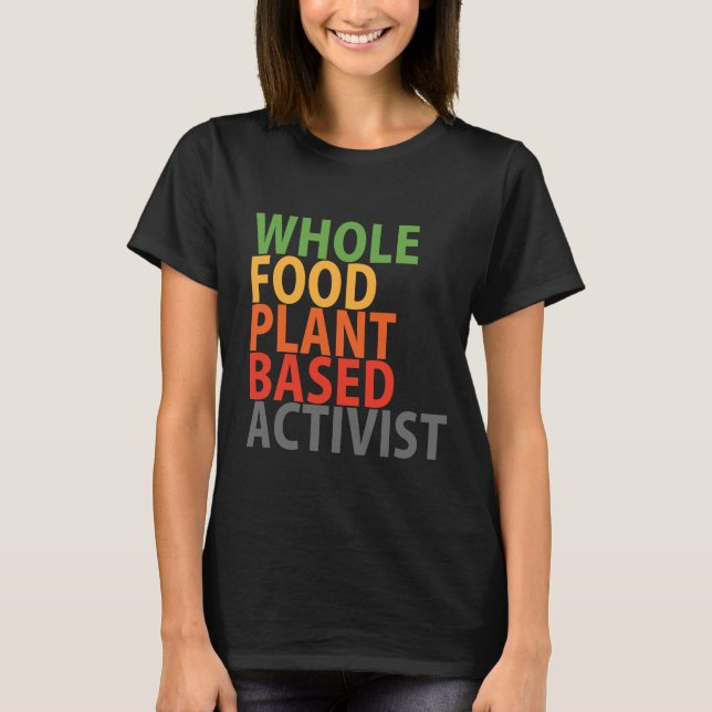 WFPB activist - t shirt (Front)