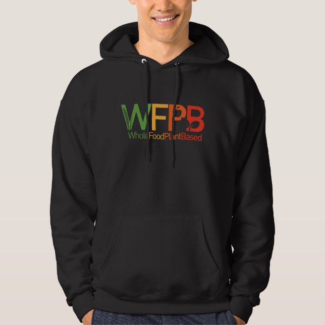 WFPB logo - Hooded Sweatshirt dark (Front)