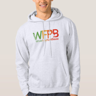 WFPB logo - Hooded Sweatshirt light