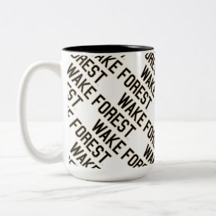 WFU   Wake Forest Two-Tone Coffee Mug