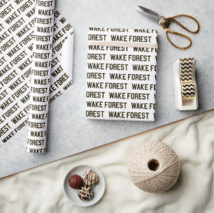 WFU Wake Forest Wrapping Paper