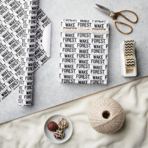 WFU Wake Forest Wrapping Paper