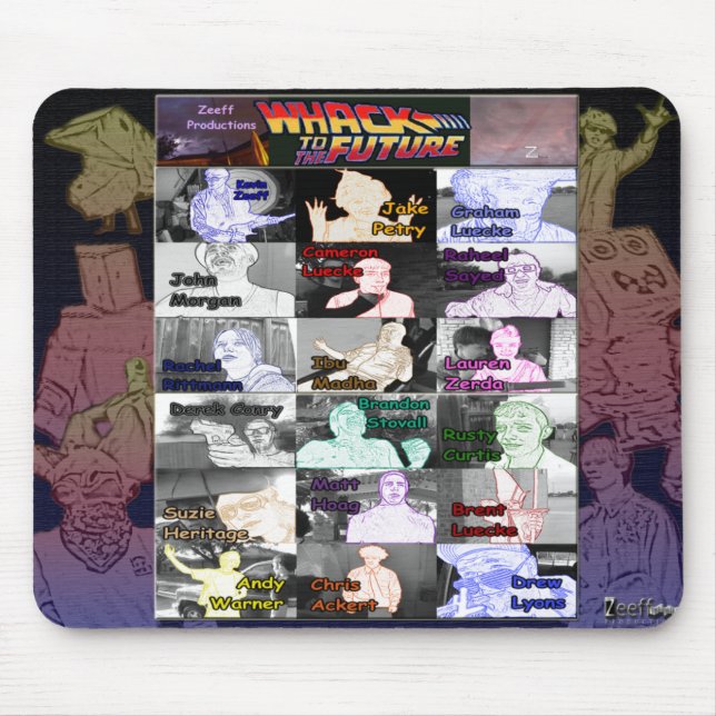 Whack 3 Cast: The MousePad (Front)