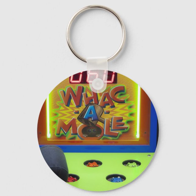 Whack a Mole Key Ring (Front)