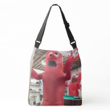 Whacky Inflatable Tube Guys Funny Tote Bag