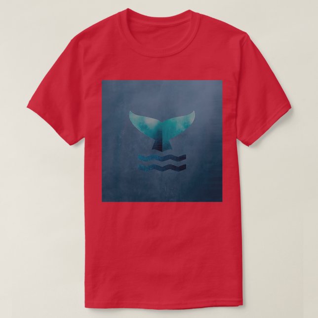 whale 3 1 T-Shirt (Design Front)