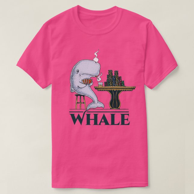 WHALE 4 3 T-Shirt (Design Front)