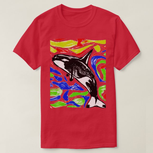 whale 54 1 T-Shirt (Design Front)