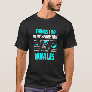 Whale And Orca Marine Mammal Whale T-Shirt