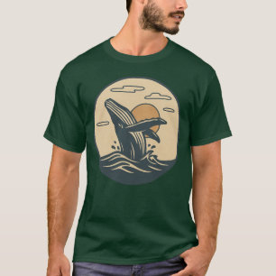 Whale Art Men's Dark T-Shirt