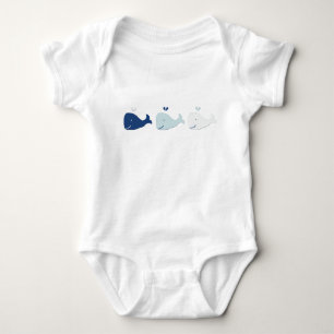 Whale Baby Bodysuit