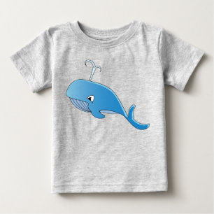 Whale - Baby Fine Jersey T-Shirt