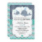 Whale Baby Shower Personalised Invitation Baby Boy