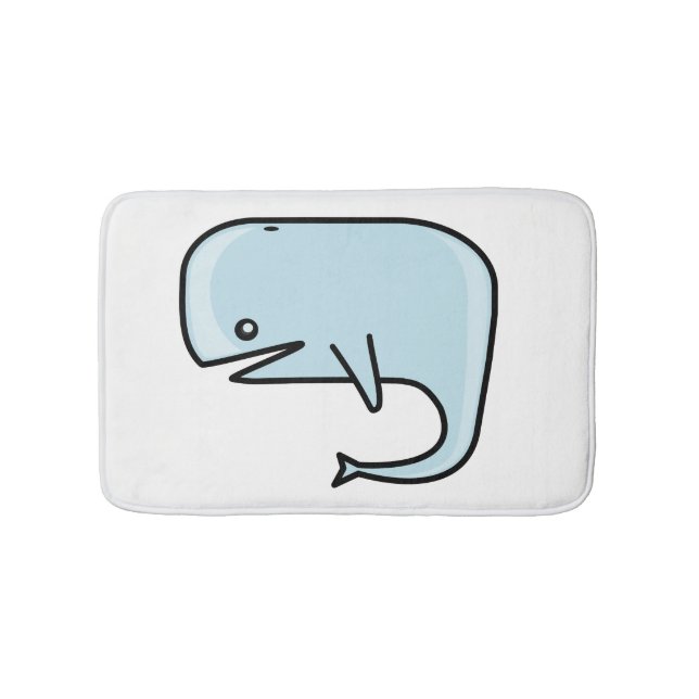 Whale Bath Mat (Front)