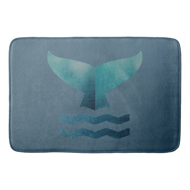 whale bath mat (Front)