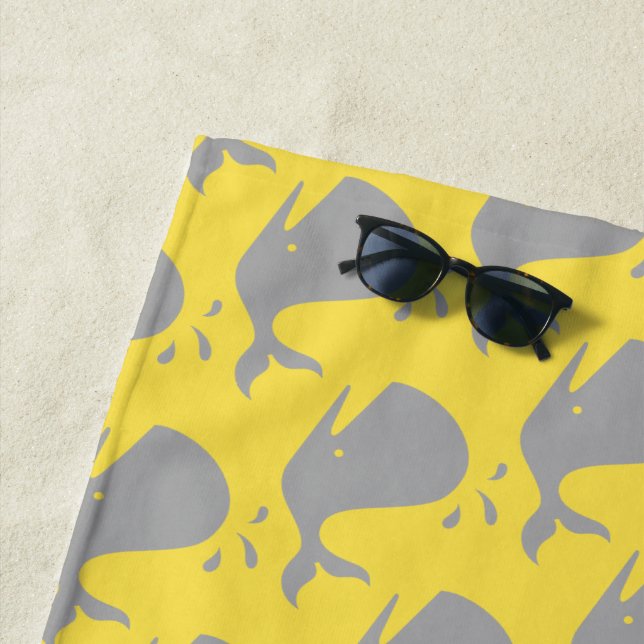 Whale Beach Towel (In Situ)
