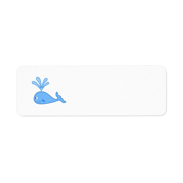 Whale, Blue. (Front)