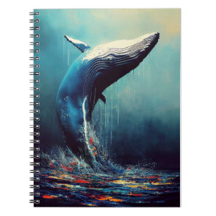 Whale Blue whale Animal Discovery Adventure Nature Notebook