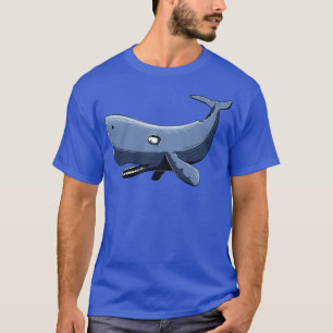 Whale blue whale whale fish gift seafood T-Shirt