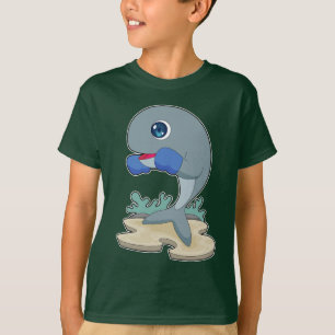 Whale Boxer Boxing gloves Boxing T-Shirt