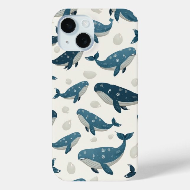 Whale Case-Mate iPhone Case (Back)