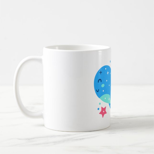 Whale Coffee Mug (Left)
