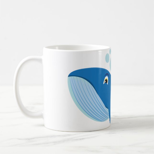 Whale Coffee Mug (Left)