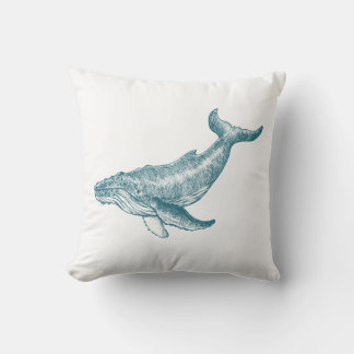 whale cushion