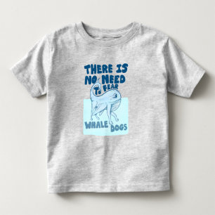 Whale Dog funny creature Toddler T-Shirt