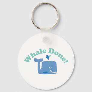 Whale Done! Key Ring