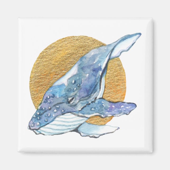 Whale Dream  Magnet (Front)
