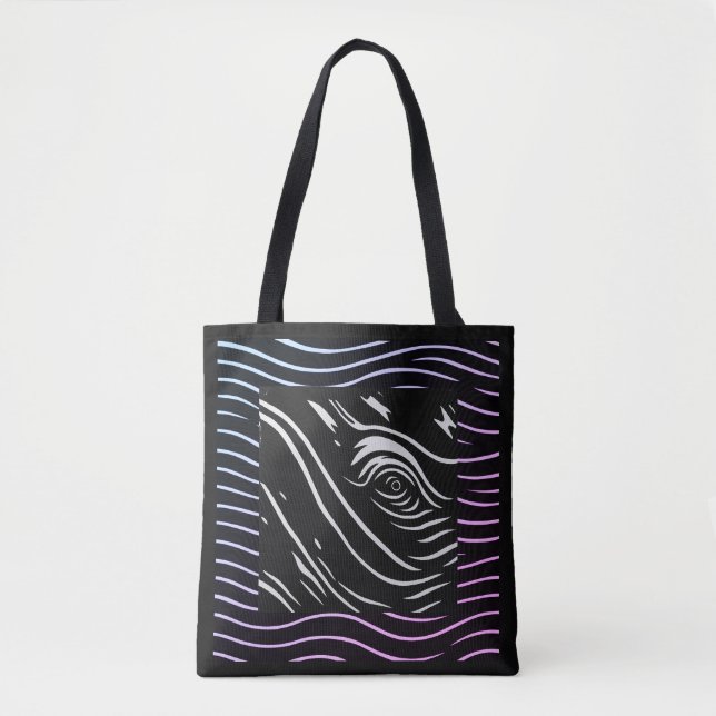 Whale eye/whale species tote (Front)