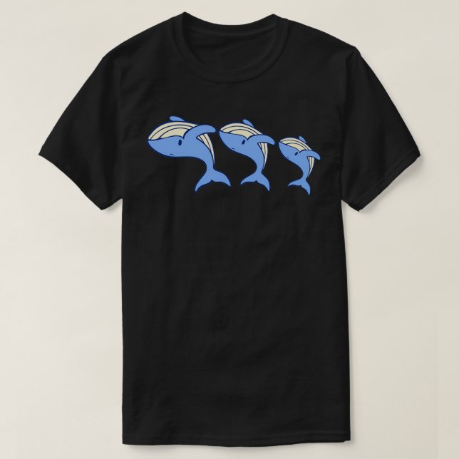 whale Funny Pun Whale T-Shirt (Design Front)