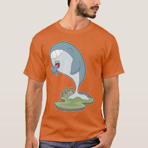 Whale Glass Red wine T-Shirt