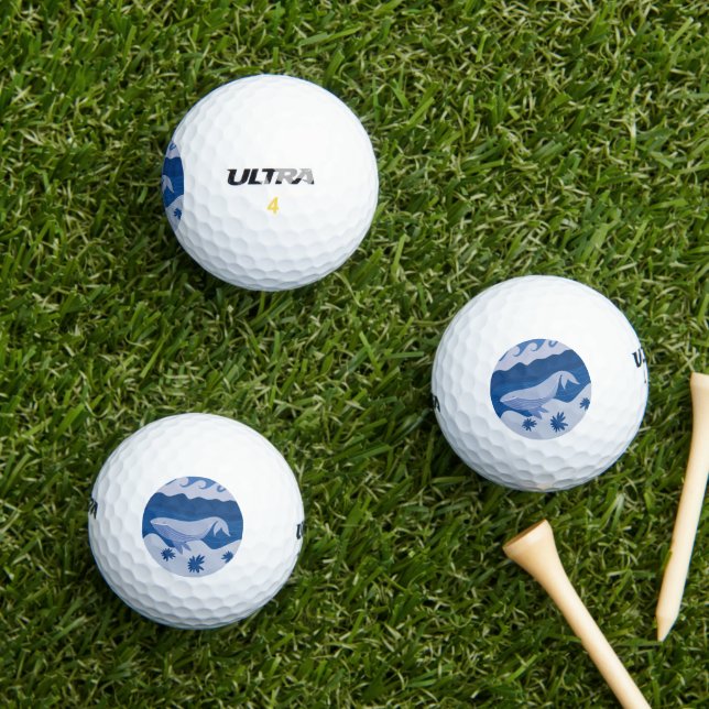 Whale Golf Balls (Insitu Grass)