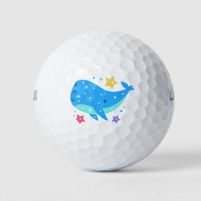Whale Golf Balls (Front)