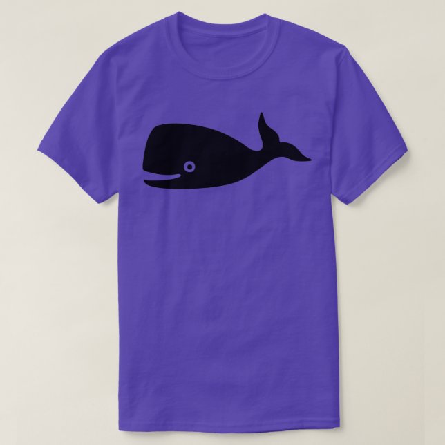 Whale Having A Whale Of A Time T-Shirt (Design Front)